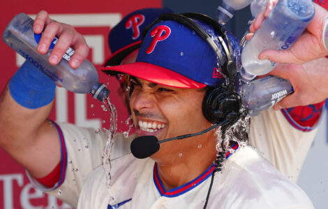 Luzardo strikes out 12 in 1st career shutout, Schwarber homers as Phillies beat Braves 1-0